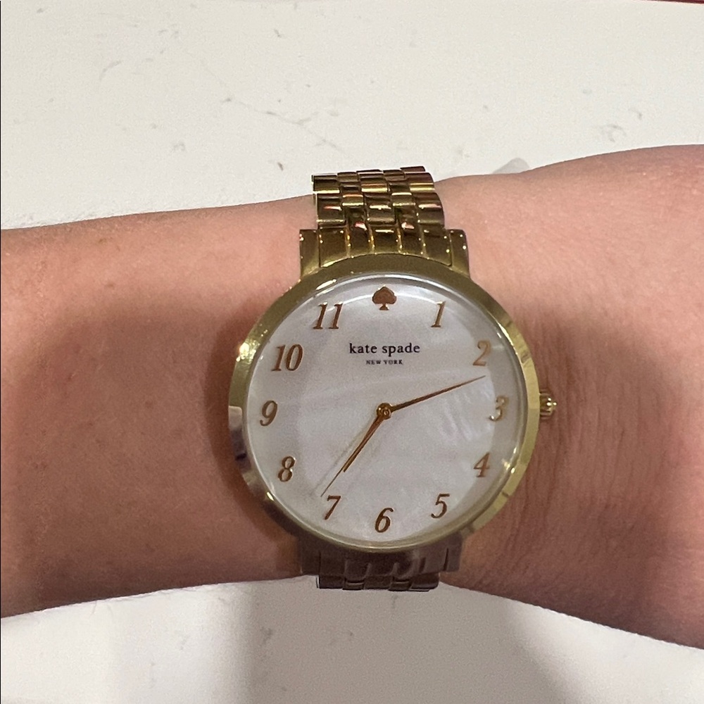 Kate Spade Gold-Tone Bracelet Watch View 4